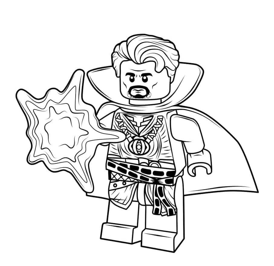 ζωγραφική Doctor Strange Lego