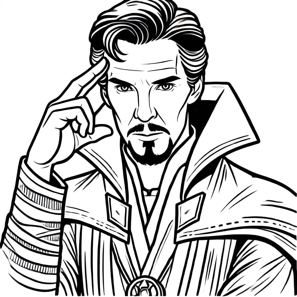 ζωγραφική Doctor Strange μαγεία