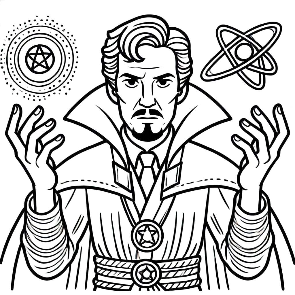 ζωγραφική Doctor Strange Πολύ κουλ