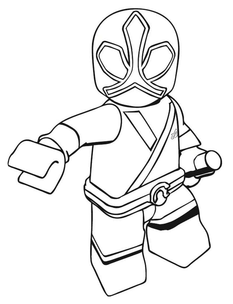 ζωγραφική Lego Power Rangers