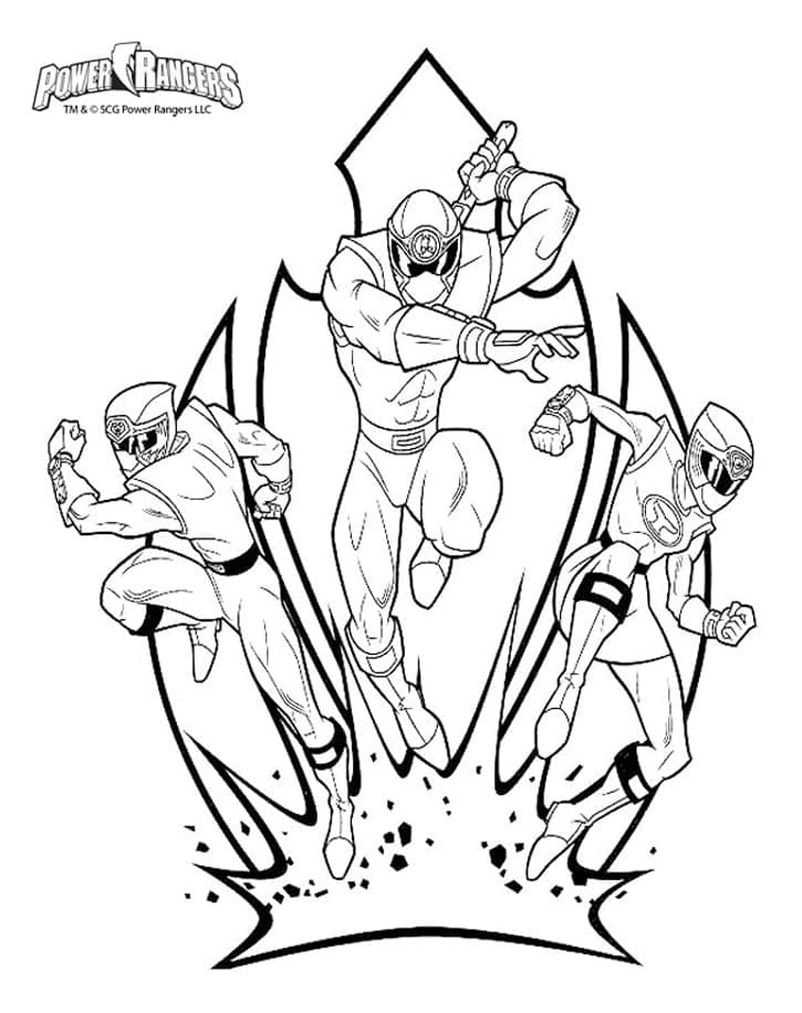 ζωγραφική Δωρεάν Power Rangers