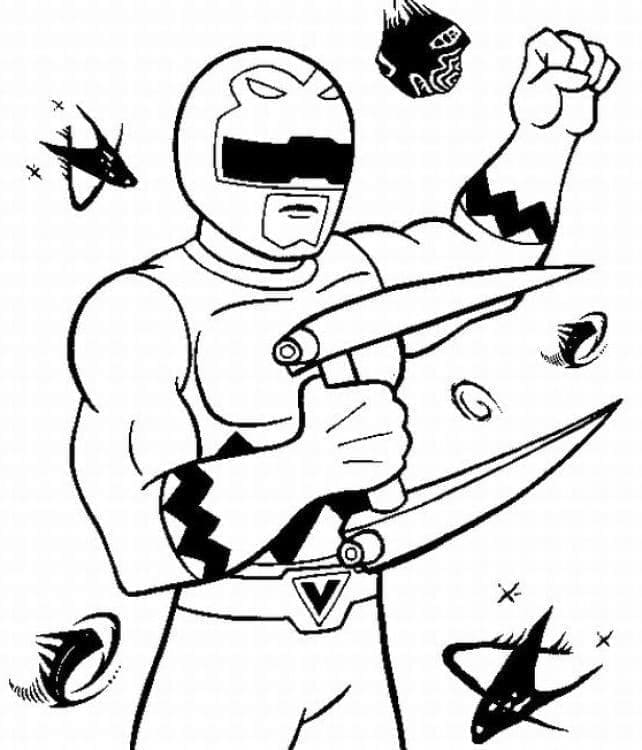 ζωγραφική Φοβεροί Power Rangers