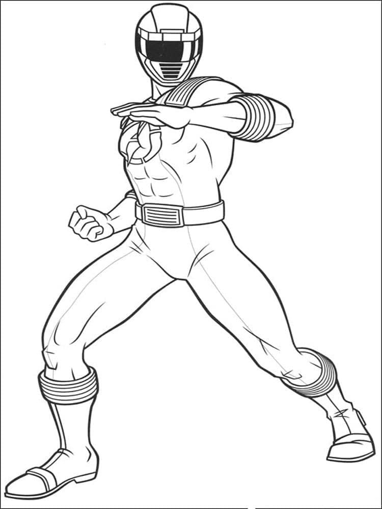 ζωγραφική Κόκκινος Power Ranger