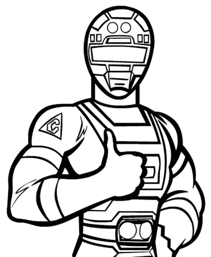 ζωγραφική Ωραίοι Power Rangers