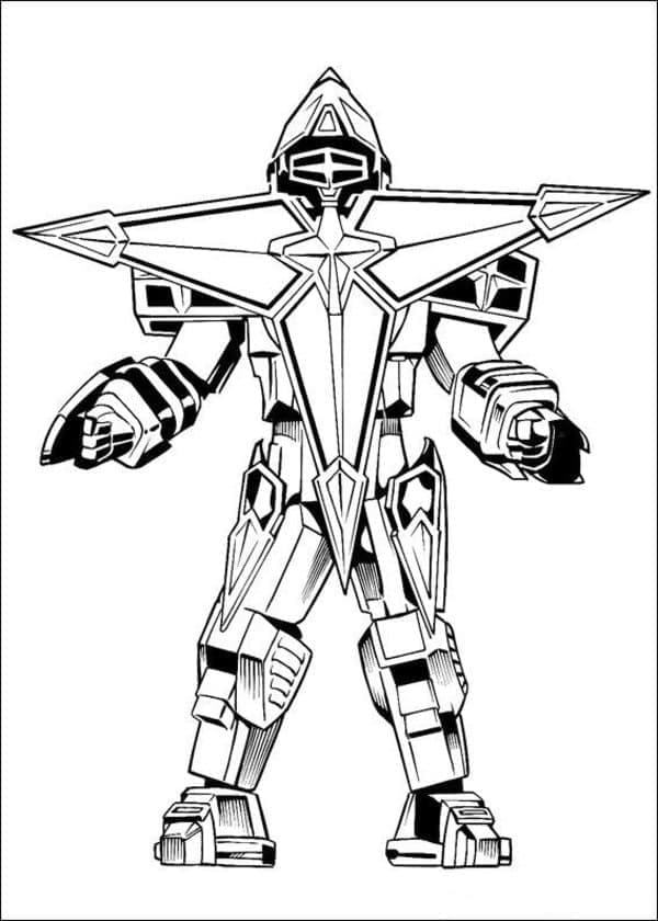 ζωγραφική Power Rangers Καταιγίδα νίντζα