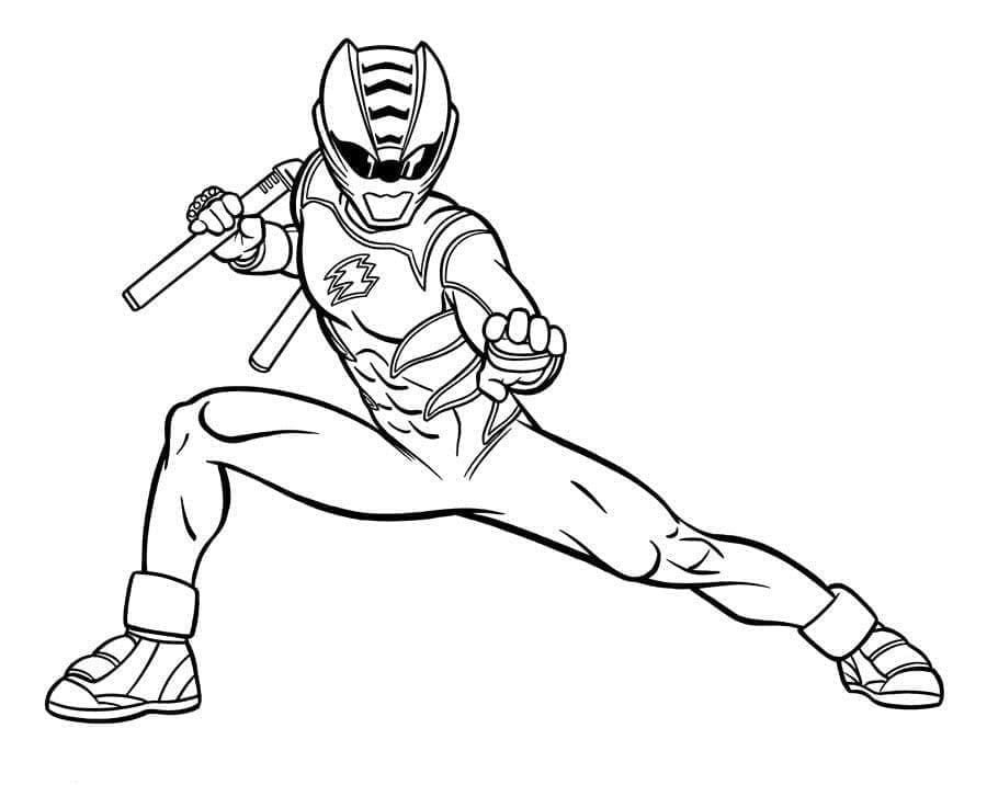ζωγραφική Power Rangers μανία ζούγκλας