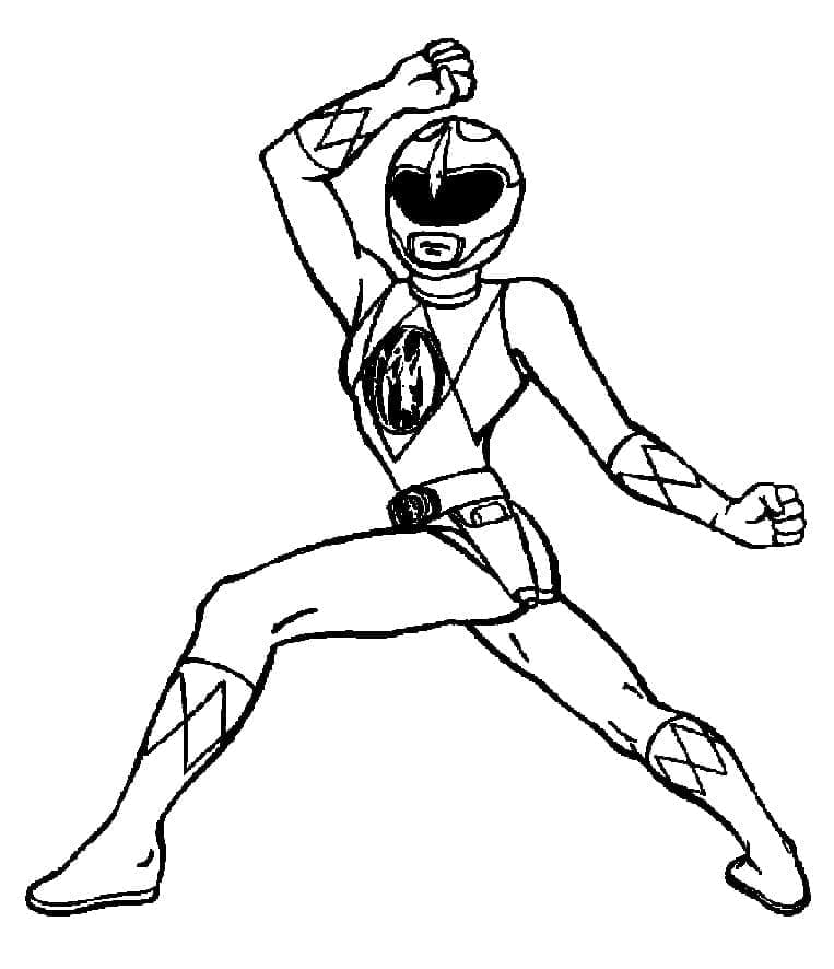 ζωγραφική Power Rangers πανίσχυρη μορφίνη