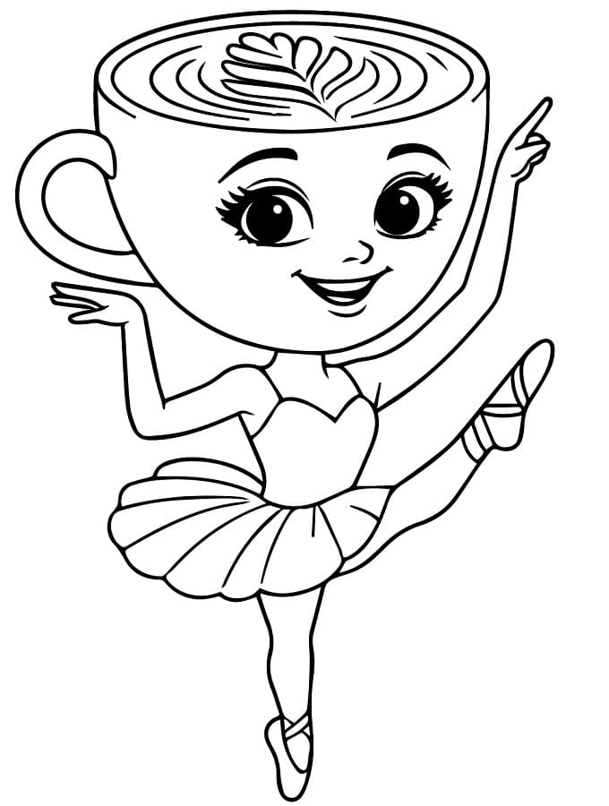 ζωγραφική Ballerina Cappuccina