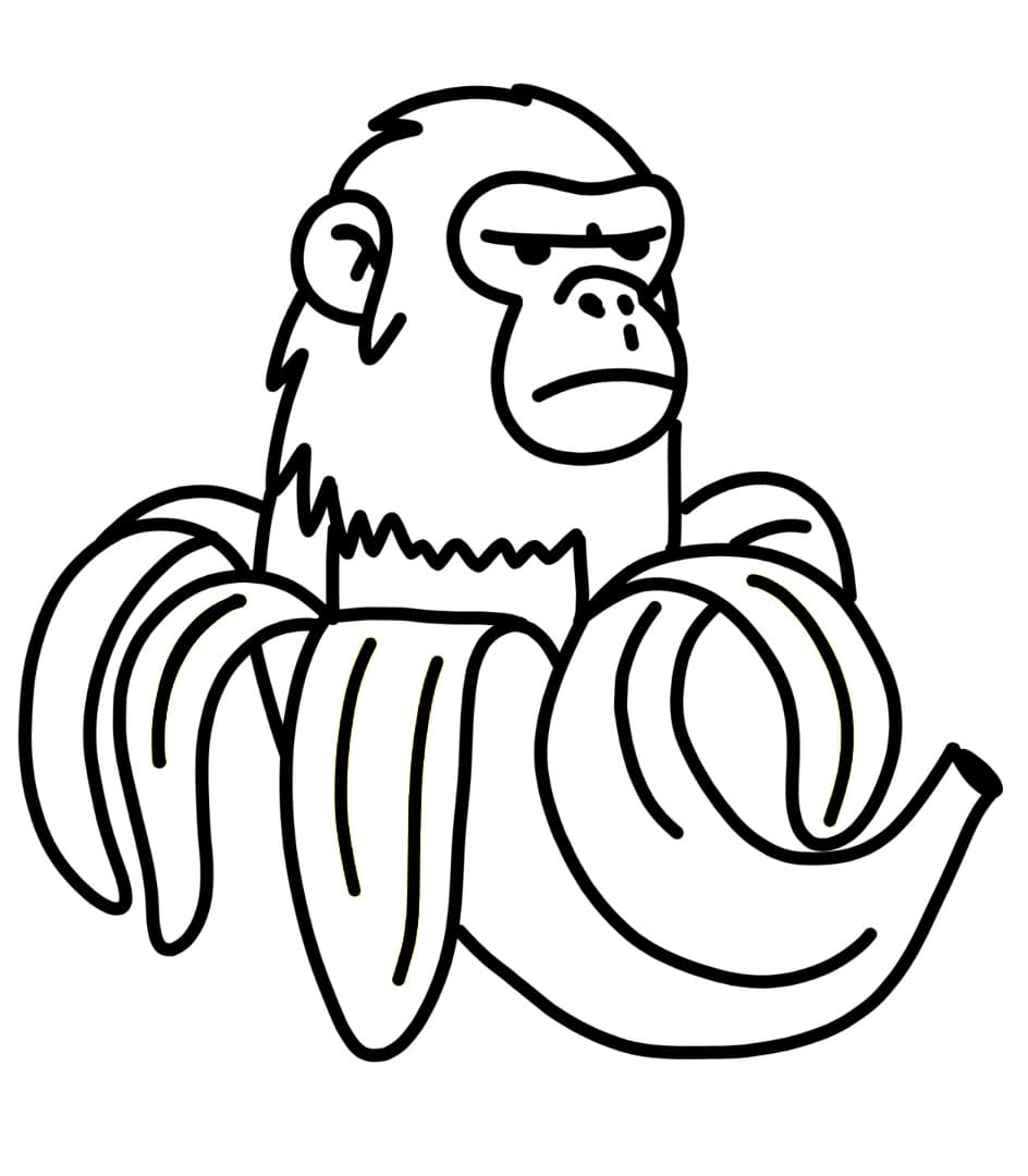 ζωγραφική Chimpanzini Bananini