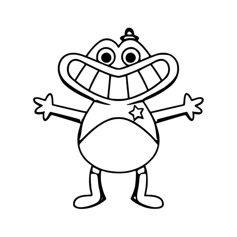 ζωγραφική Sheriff Toadster