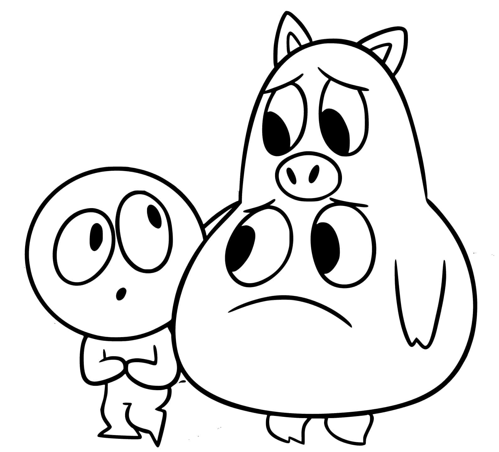 ζωγραφική Θλιμμένος σεφ Pigster