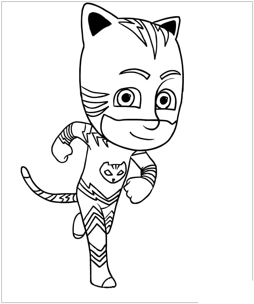 ζωγραφική Γατμπόι του PJ masks