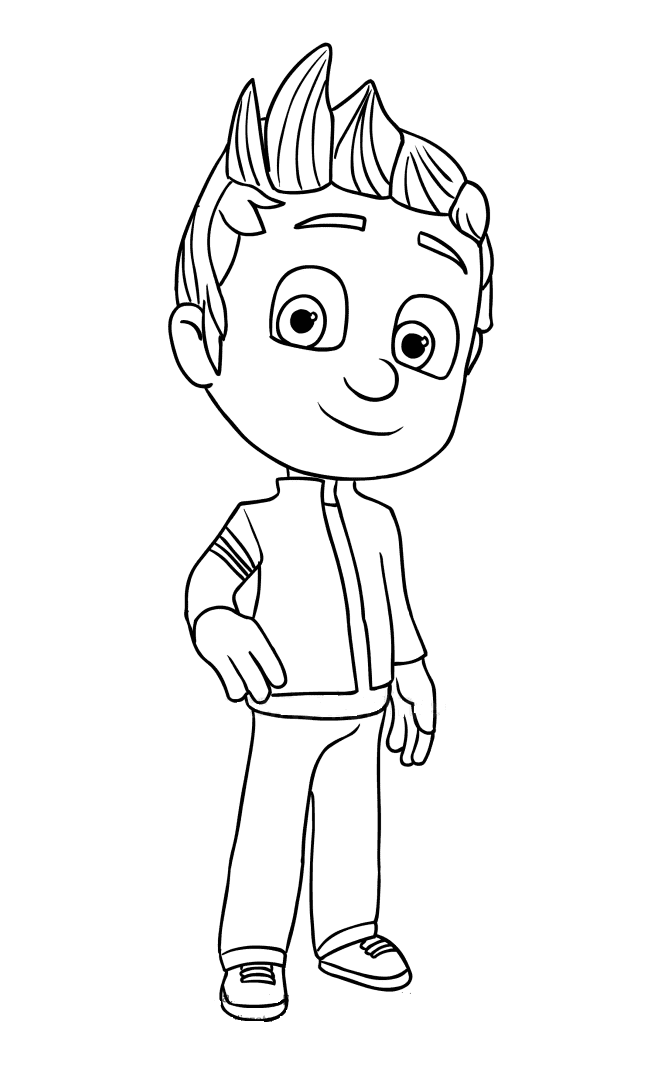 ζωγραφική Κόνορ PJ masks