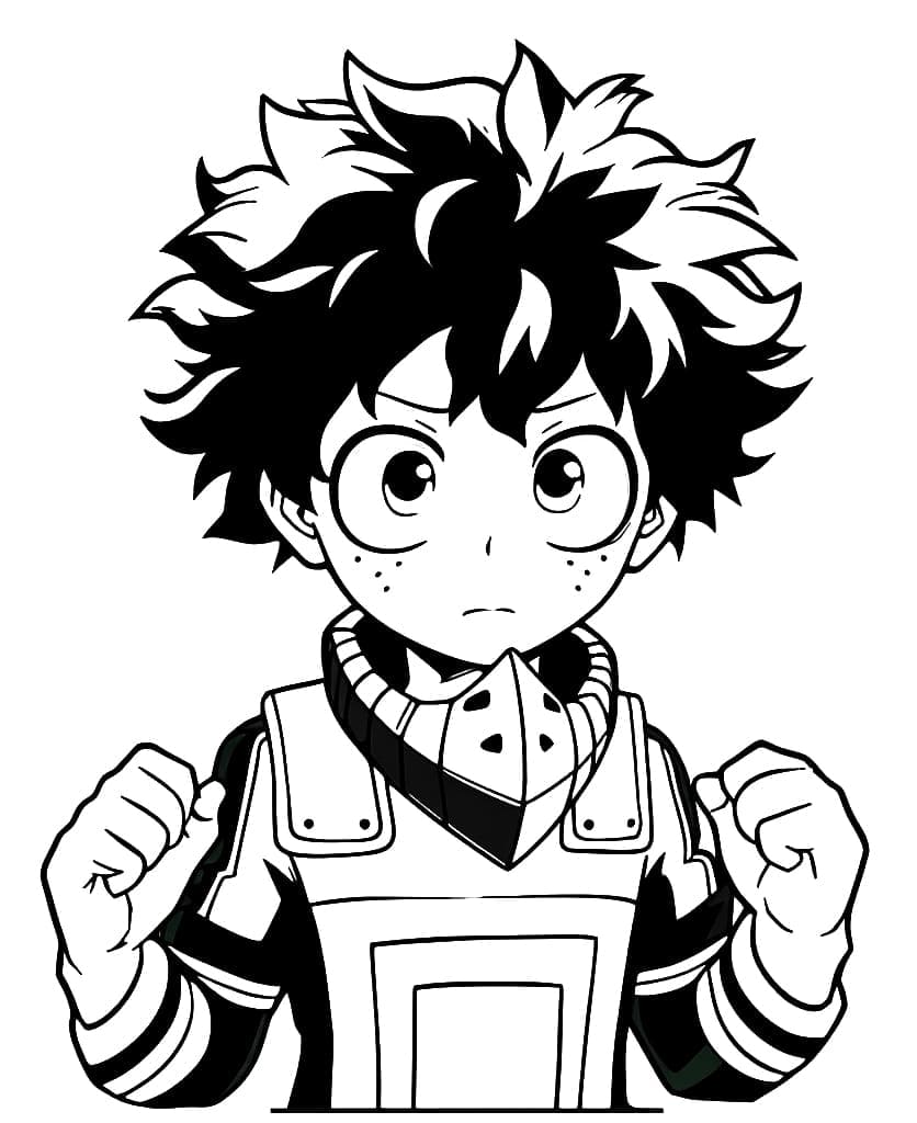 ζωγραφική Λίγο Deku