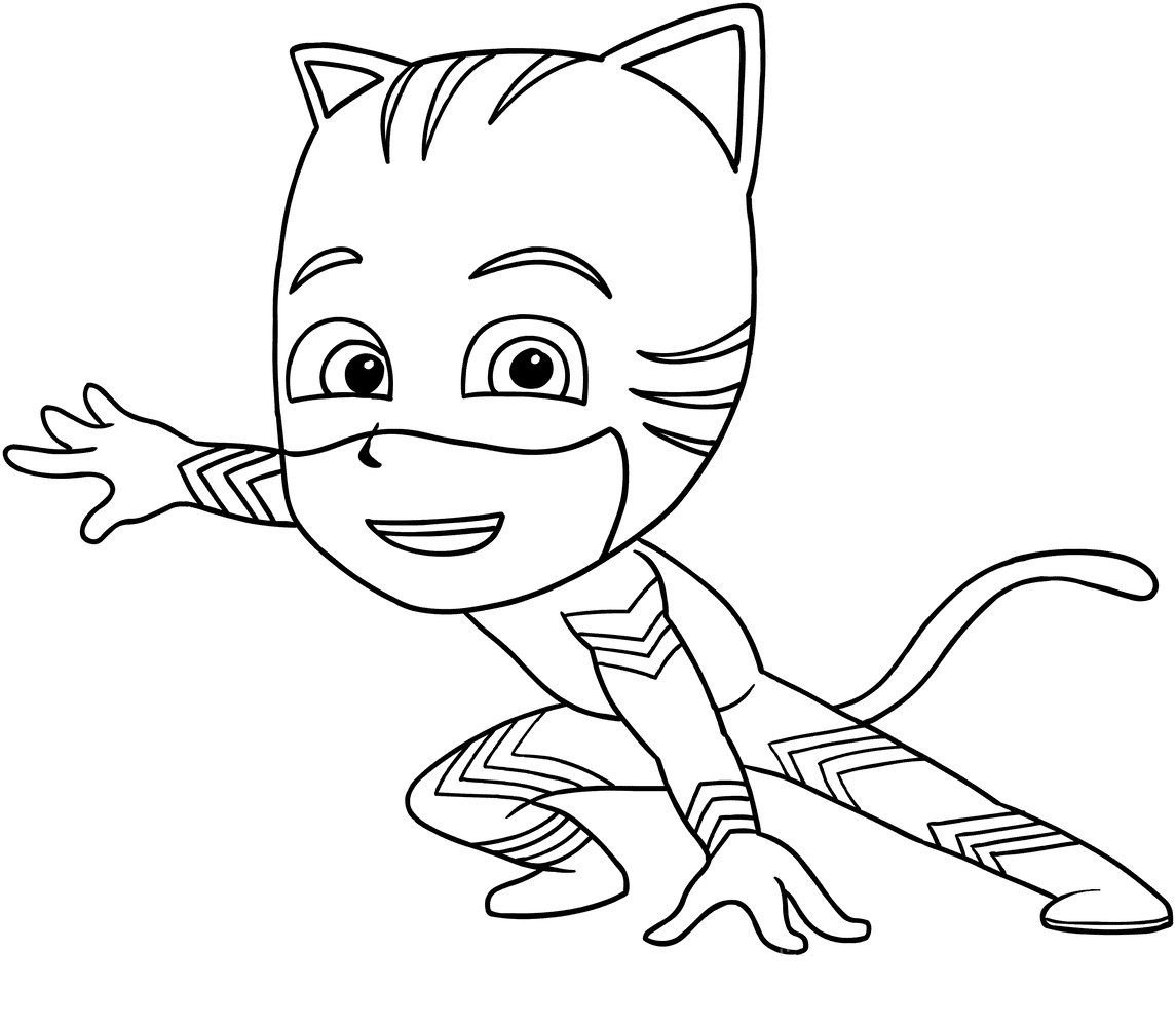 ζωγραφική PJ masks Γατμπόι
