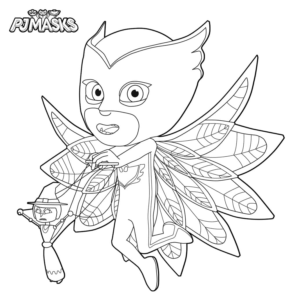 ζωγραφική PJ Masks Μικρόκοσμος