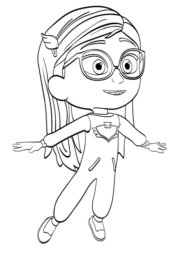 ζωγραφική PJ masks Ούλετ