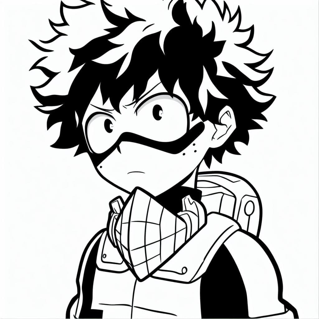 ζωγραφική Δροσερός Deku