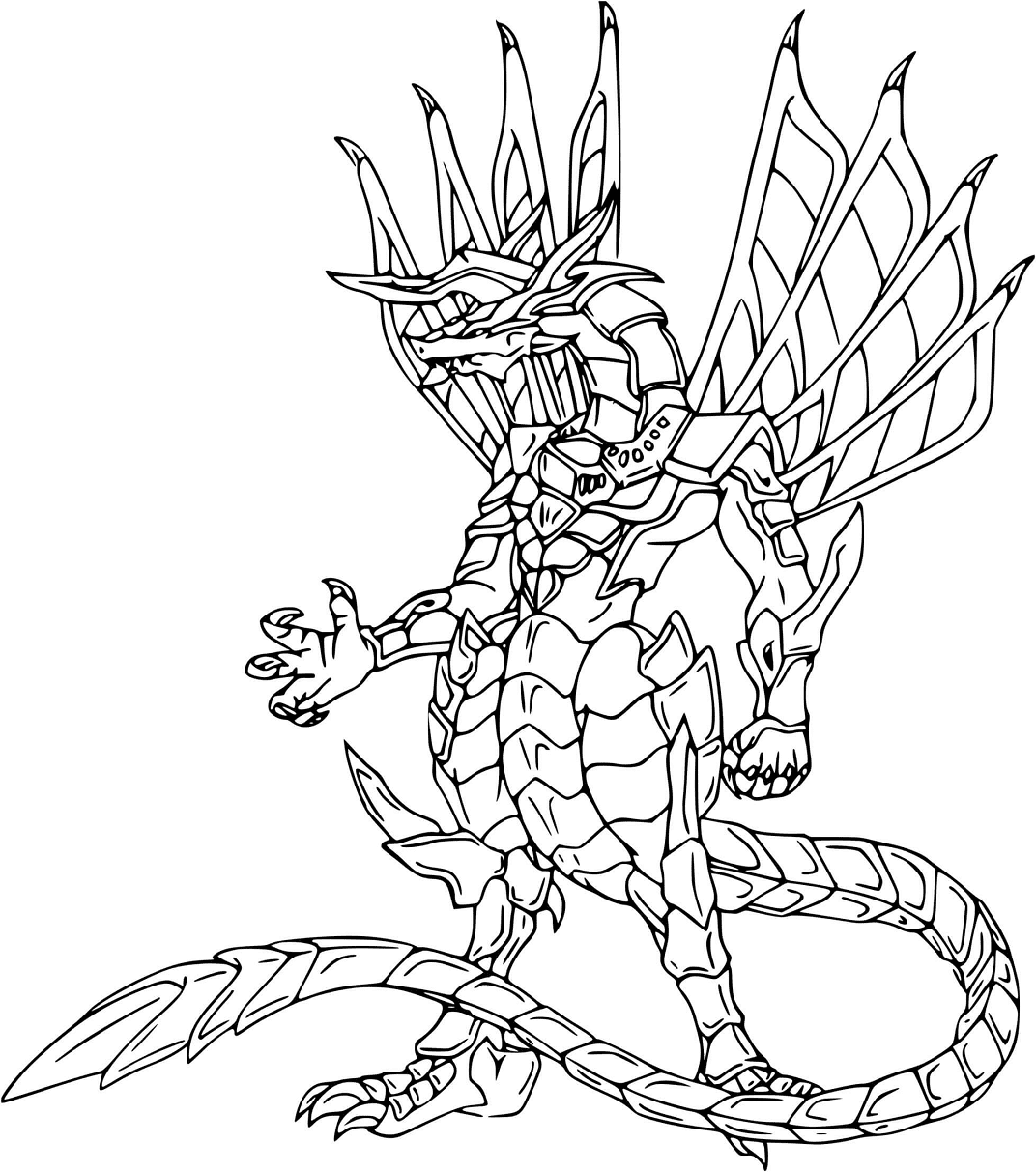 ζωγραφική Bakugan Drago