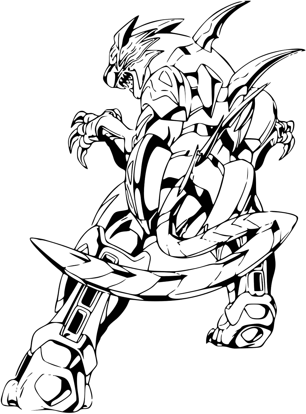ζωγραφική Bakugan Tigres