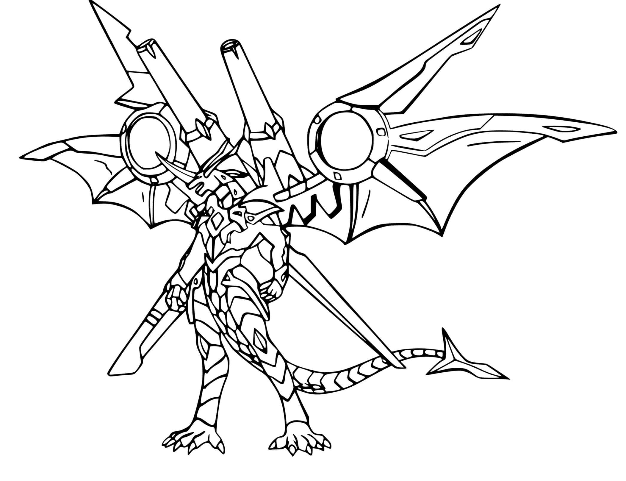 ζωγραφική Drago Bakugan