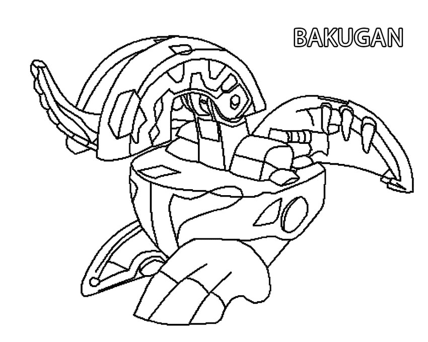 ζωγραφική Bakugan