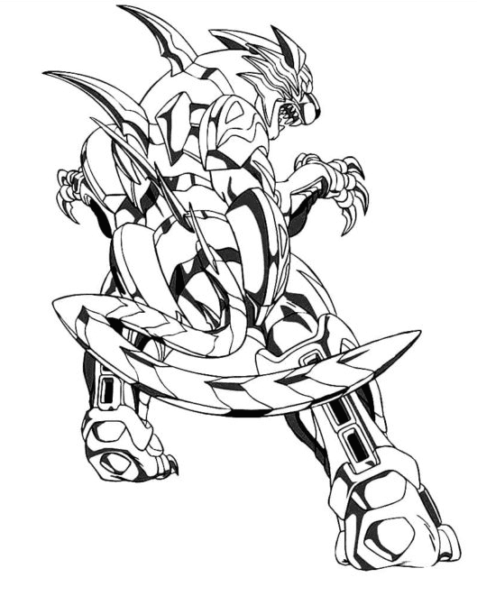 ζωγραφική Tigrerra Bakugan