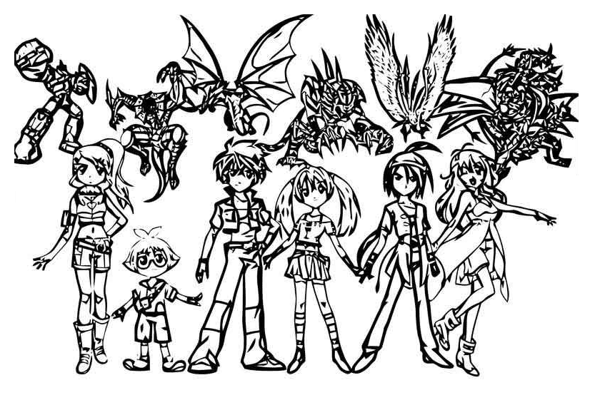 ζωγραφική Bakugan Μάχη