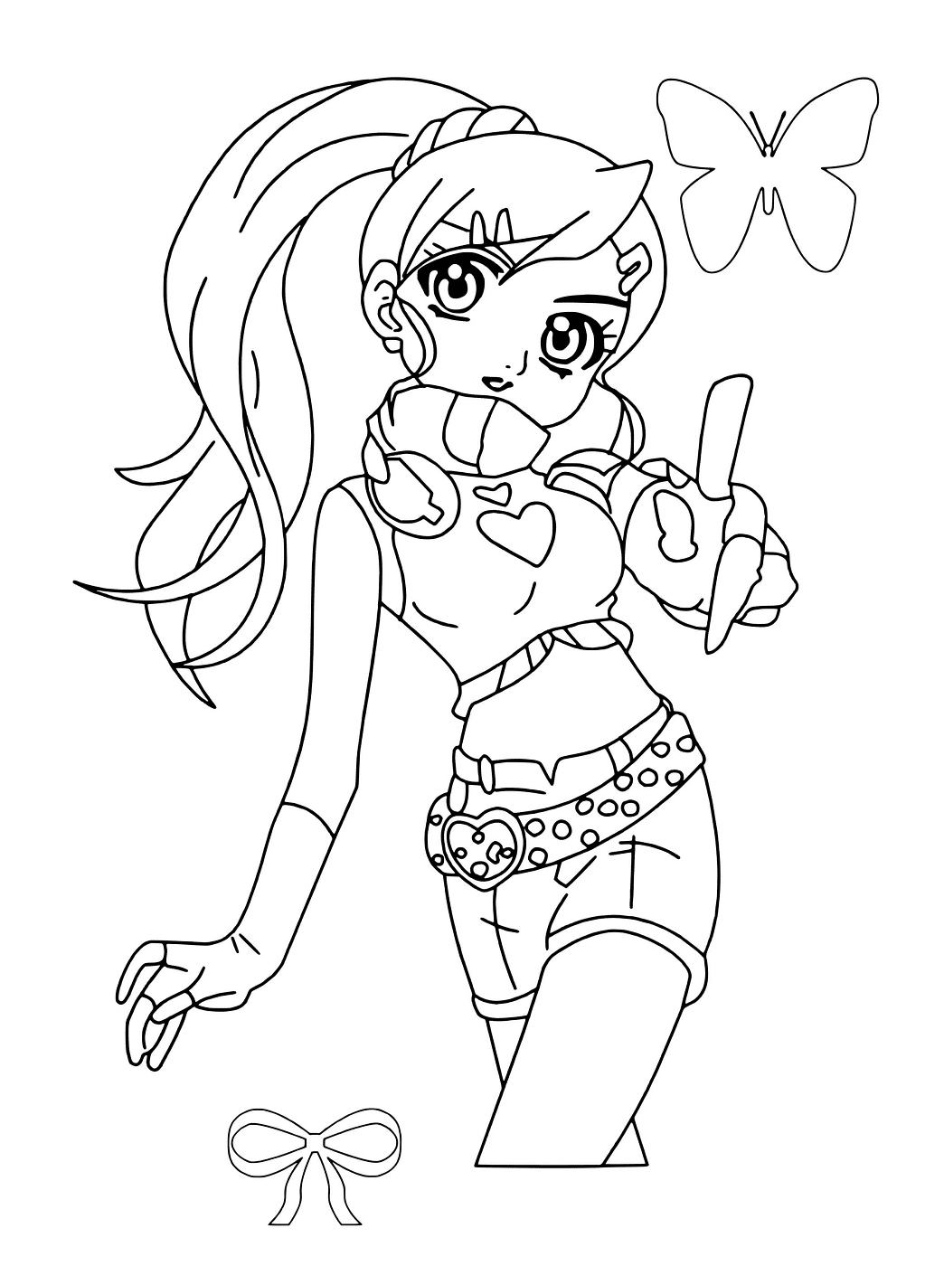 ζωγραφική Julie από Bakugan