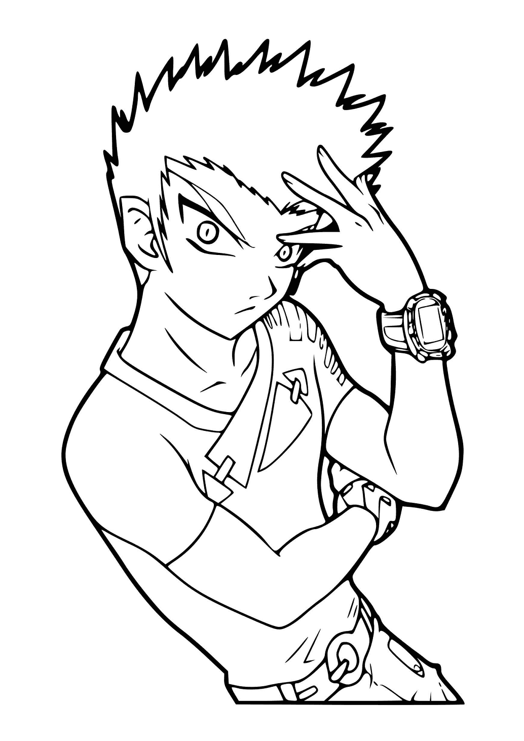 ζωγραφική Takashi από Bakugan