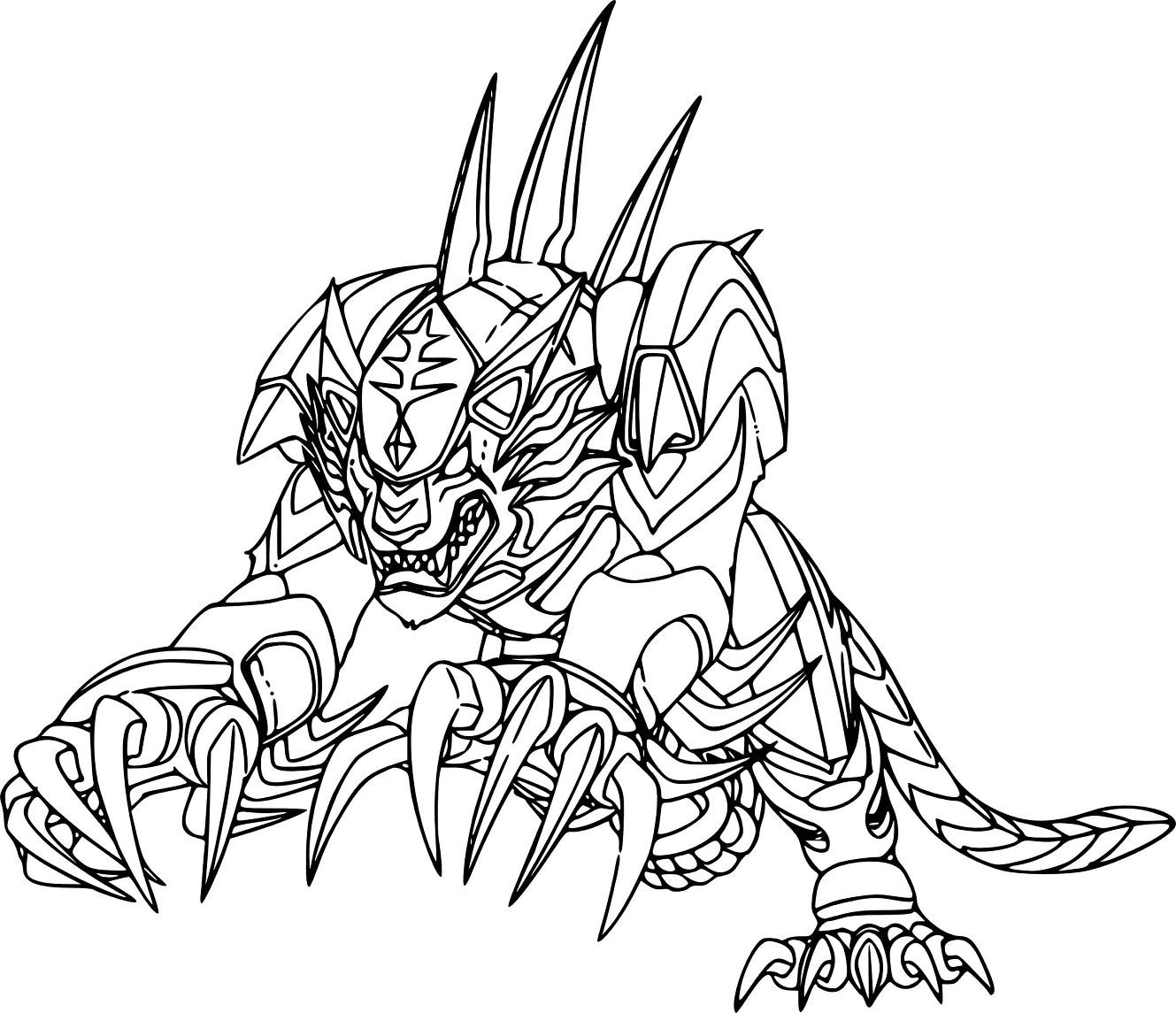 ζωγραφική Tigrerra από Bakugan