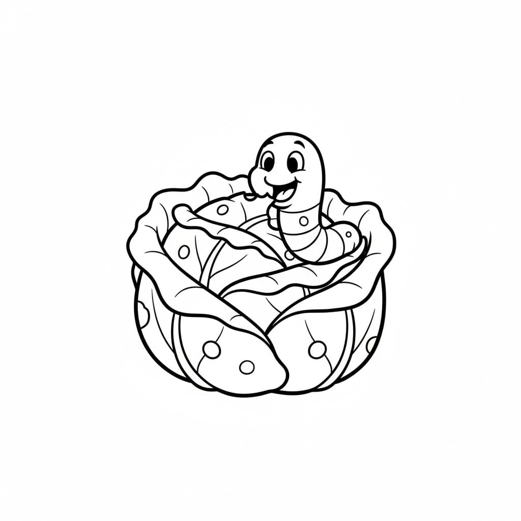 ζωγραφική Μπάου μπαμ Λάχανο