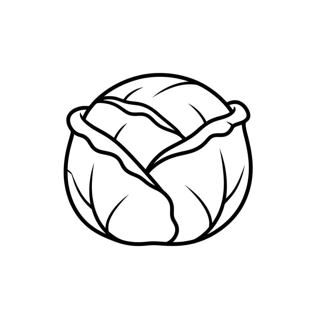 ζωγραφική Δωρεάν Σχέδιο του Λαχανού