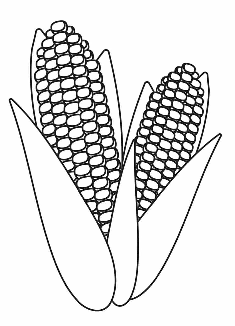 ζωγραφική Δύο καλαμπόκια