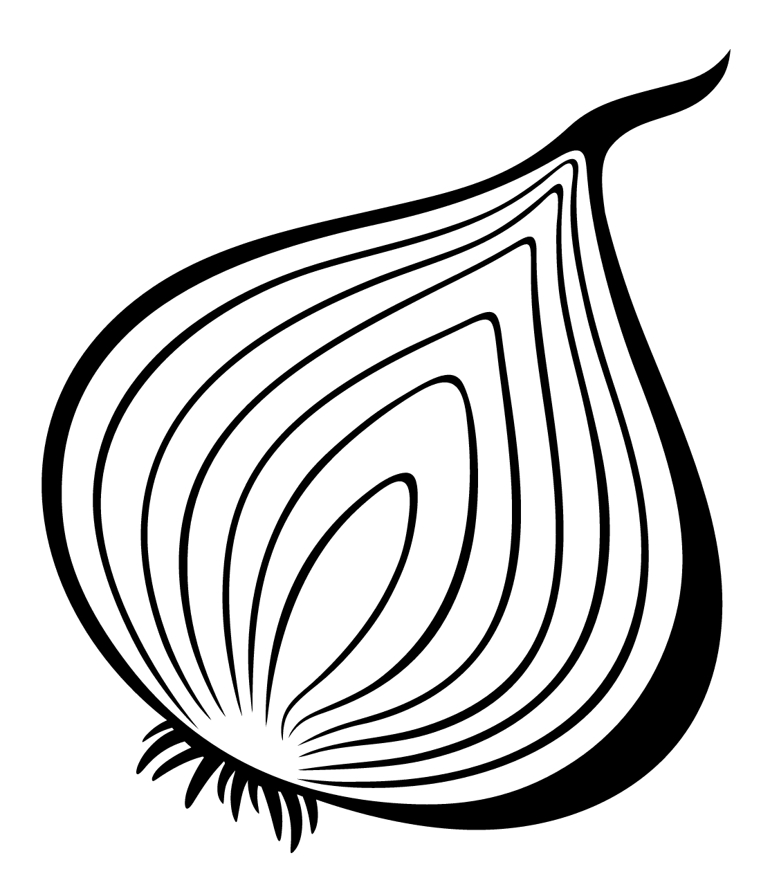 ζωγραφική Εικόνες από μισό κρεμμύδι