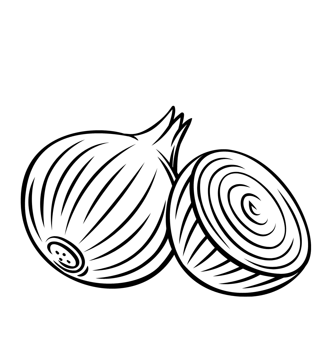 ζωγραφική Εικόνες Κρεμμύδι