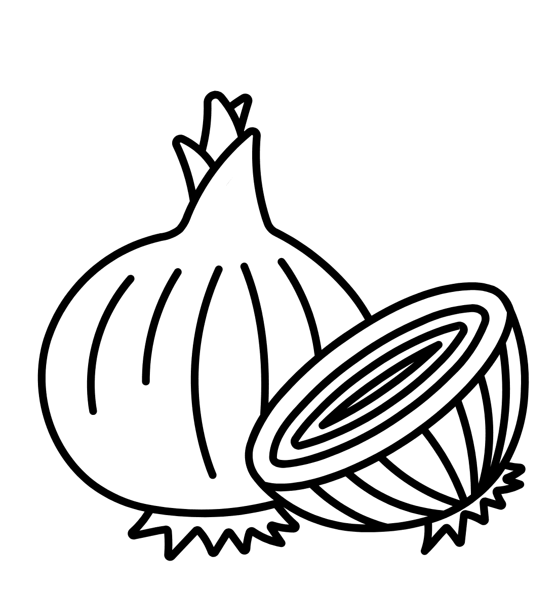 ζωγραφική Εικόνες κρεμμυδιού