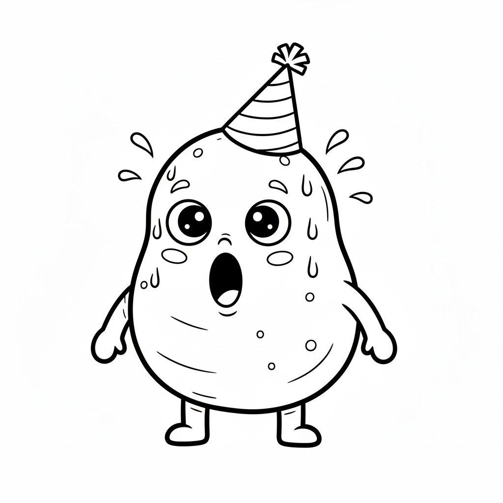 ζωγραφική Έκπληξη με πατάτες