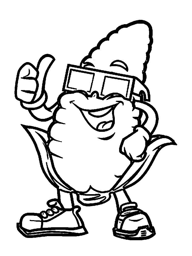 ζωγραφική Καλαμπόκι με ποτήρια