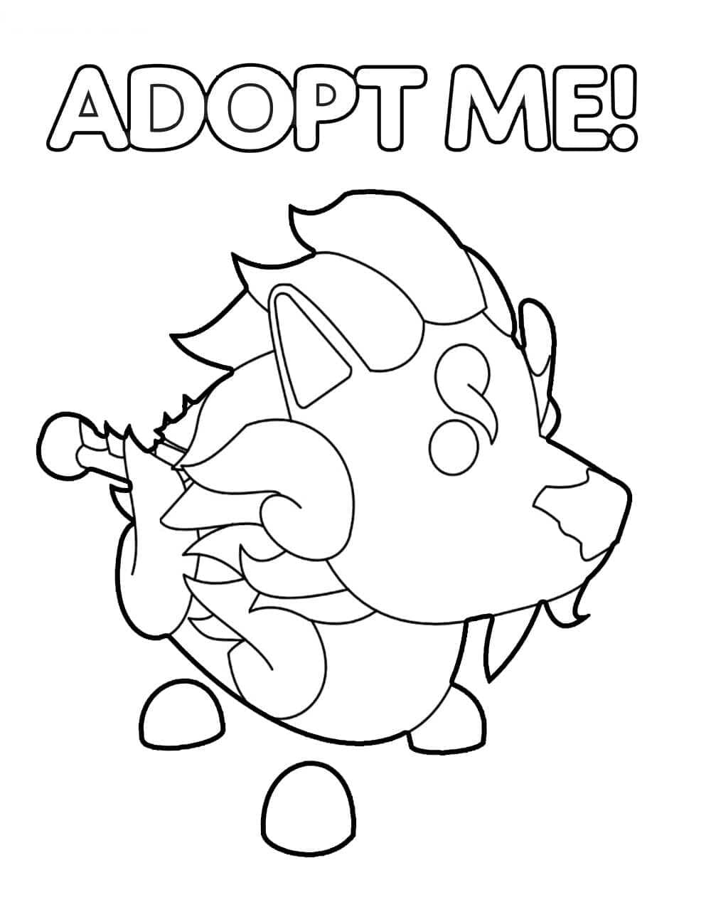 ζωγραφική Κηδεμόνας Adopt Me ζωγραφική Κηδεμόνας Adopt Me