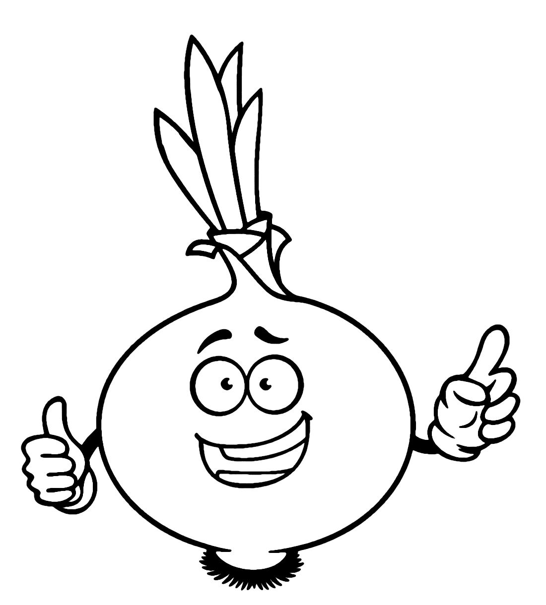 ζωγραφική Κρεμμύδι για παιδιά