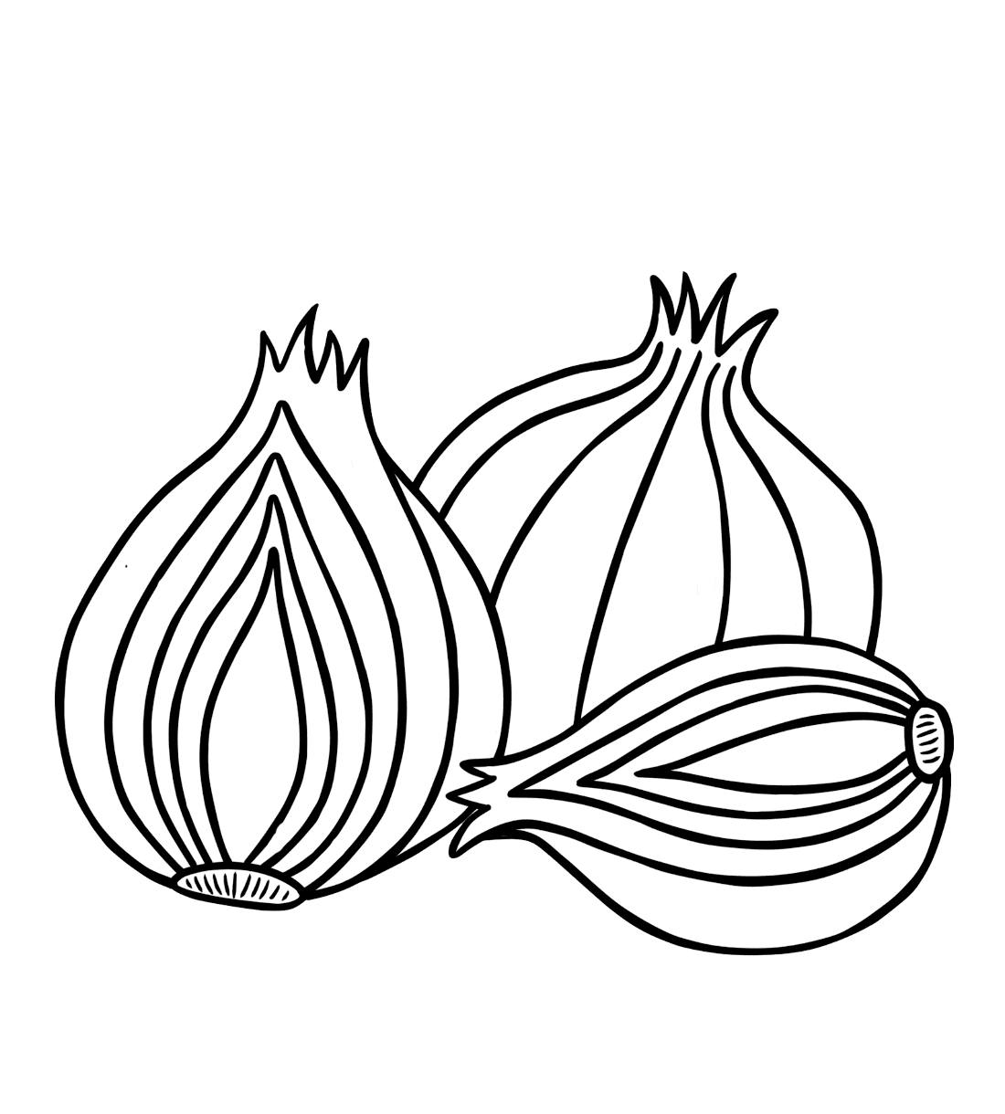 ζωγραφική Λαχανικό κρεμμύδι