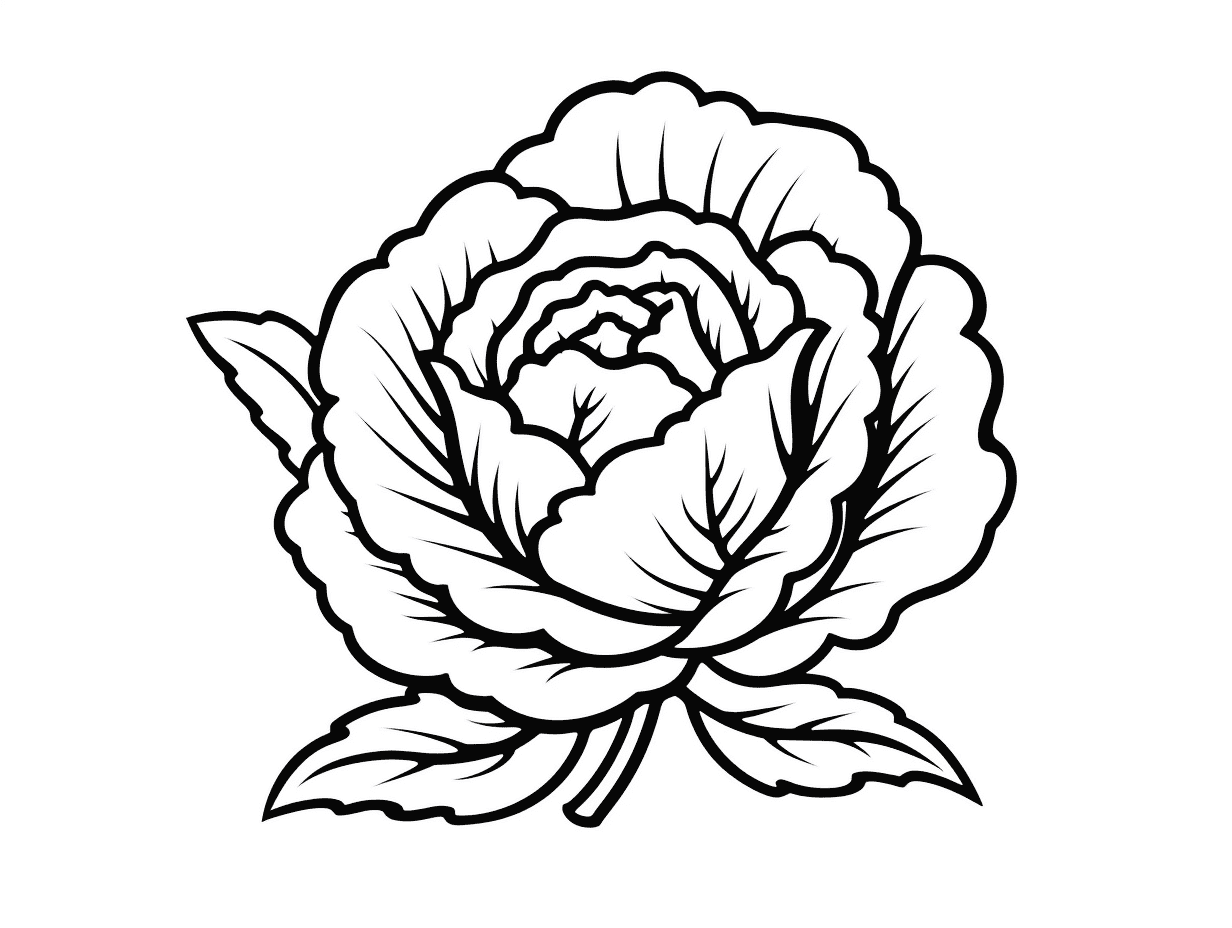 ζωγραφική Λευκό Λάχανο