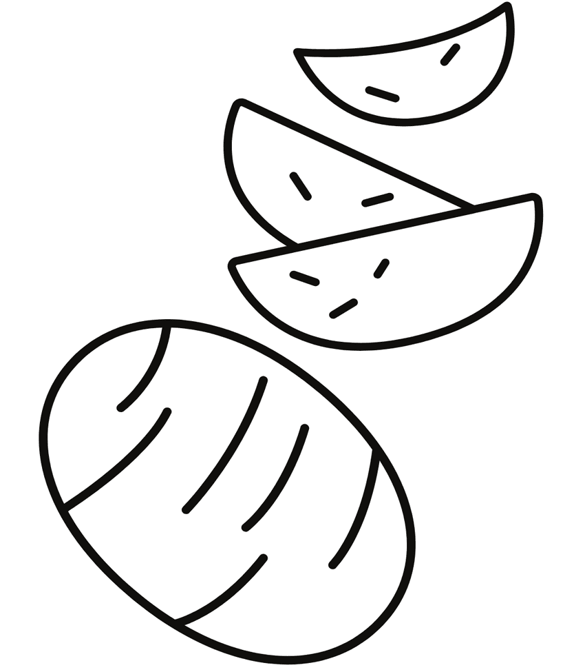 ζωγραφική Όχι πατάτες