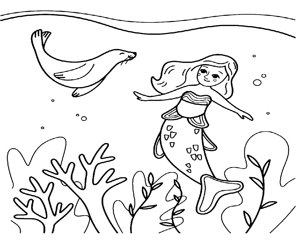 ζωγραφική Ωταριίνες με Γοργόνα ζωγραφική Ωταριίνες με Γοργόνα