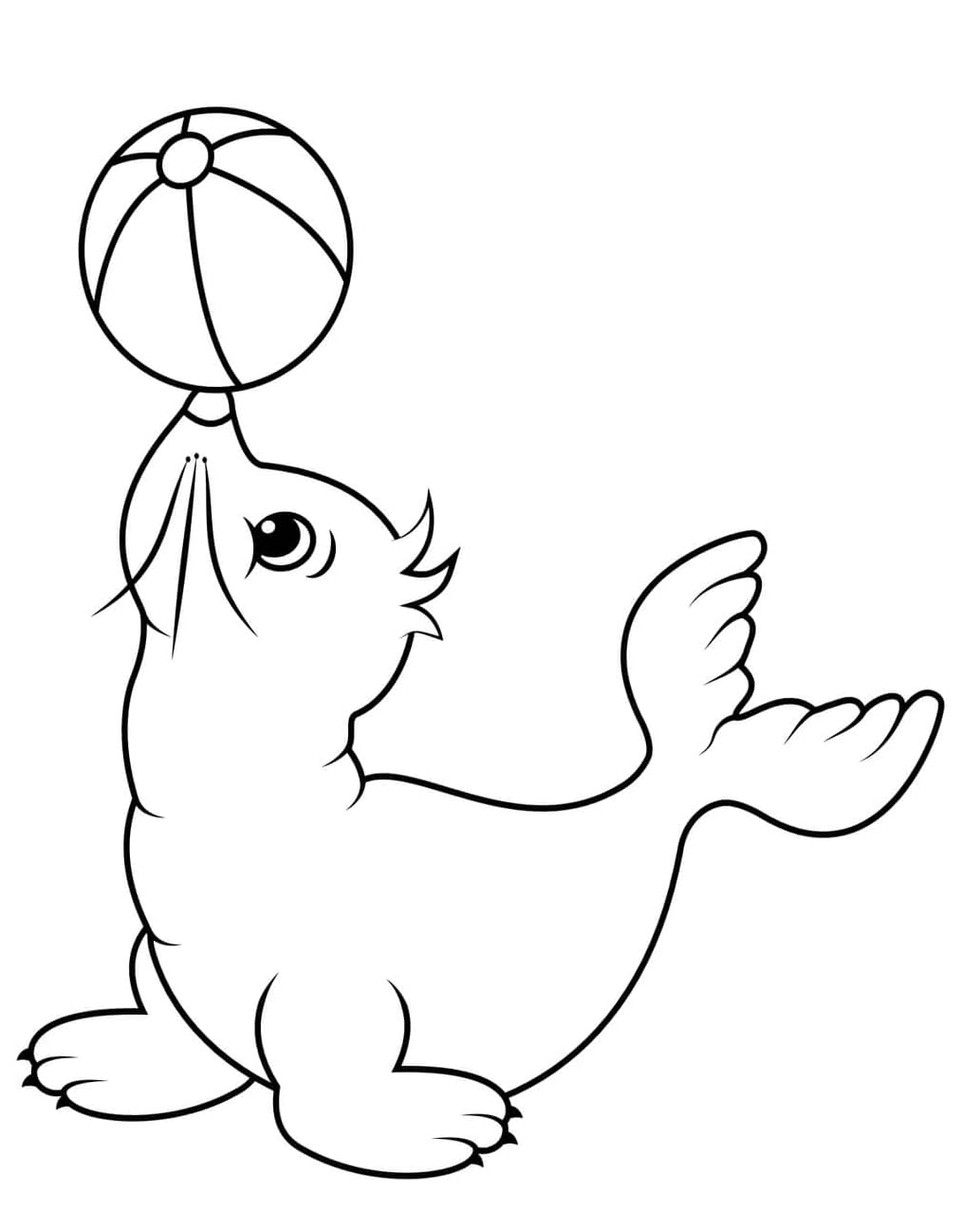 ζωγραφική Ωταριίνες παίζει μπάλα παραλίας ζωγραφική Ωταριίνες παίζει μπάλα παραλίας