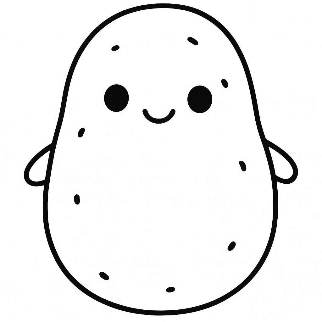 ζωγραφική Πατάτες τσιμπι