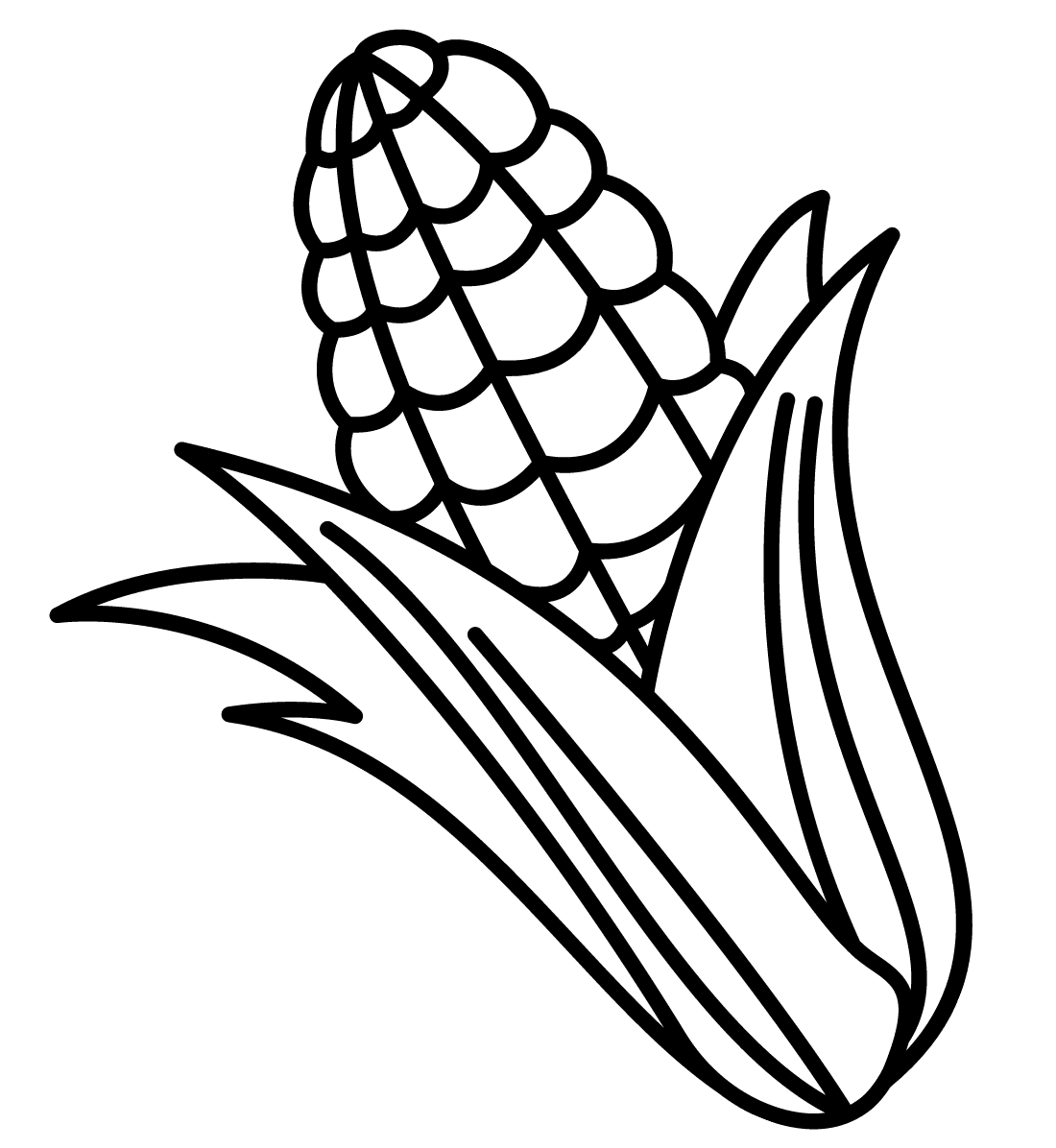 ζωγραφική Πολύ απλό καλαμπόκι