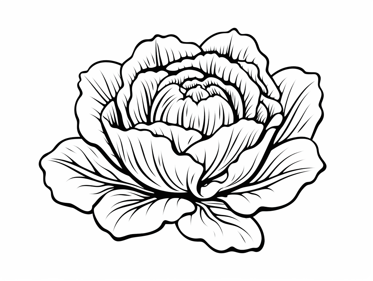 ζωγραφική Πολύ απλό Λάχανο