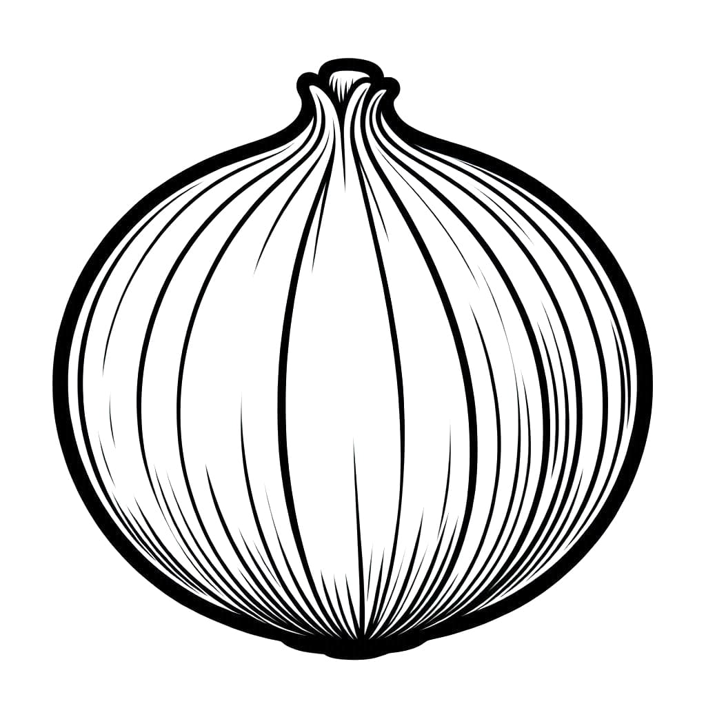 ζωγραφική Σχέδιο κρεμμυδιού